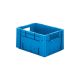 Transport-Stapelkasten B400xT300xH210 mm blau Auflast 600kg mit Griffloch