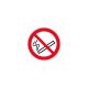 Verbodsbord folie 200mm Roken verboden