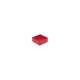 Inzetbakje 99x99x40mm rood