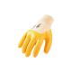 Handschoen, Nitril, Gr. 9, geel