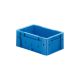 Transport-Stapelkasten B300xT200xH120 mm blau Auflast 600kg ohne Griffloch