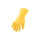 Huishoudhandschoen, Maat 7, geel