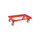 Transportroller 415 x 615mm rot