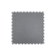 Bodenfliese PVC, dunkelgrau, diamantprofil, 4mm, 505x505mm