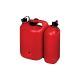Dubbele jerrycan ECO 5,5+3L rood