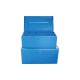 Stahlblechkoffer blau 910x530x430mm (H)