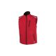 FORTIS Heren Vest 24, rood/zwart, Maat 4XL