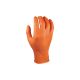 Handschoen Grippaz, oranje, Maat M, doos van 50 stuks