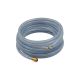 Slangenset PVC met koppeling en stekker 5m 6x3mm transparant RIEGLER