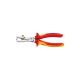 Afstrip-/kabelschaar VDE met meercomponentengrepen 180mm mm2 KNIPEX