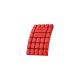 Kniekussens Multipad, rood