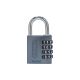 Cijferhangslot 144/40 titanium Lock-Tag
