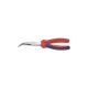 Telefoontang verchroomd gebogen met meercomponentengrepen 200mm KNIPEX