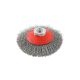 Kegelborstel staal M14 gegolfd 100x0,3mm FORMAT