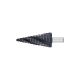 Getrapte boor HSS TiAlN 4-voudige spiraalgroef 4-12mm EXACT