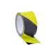 Signaallint PVC zelfklevend 60mmx66m geel/zwart