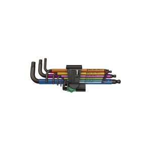 Haakse schroevendraaier- set Multicolor 9-delig Wera